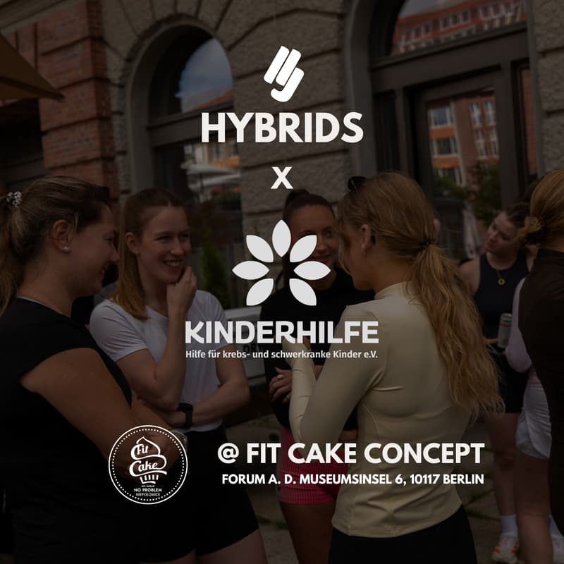 Cover Image for Hybrids x Kinderhilfe Charity Event @FitCakeConcept