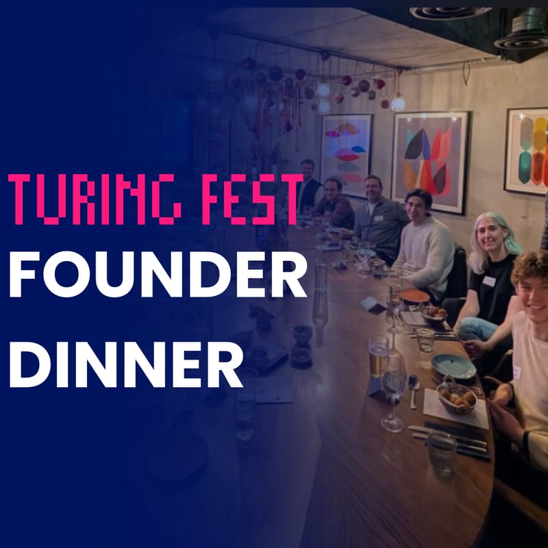 Cover Image for Turing Founder Dinners: London [Date TBC]