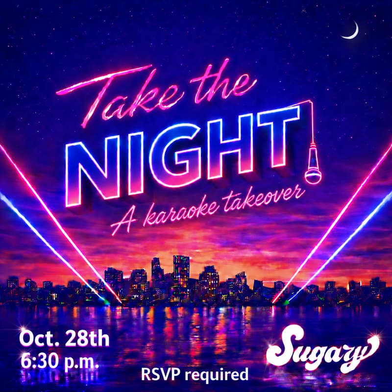 Cover Image for Take the Night! (A Karaoke Takeover)