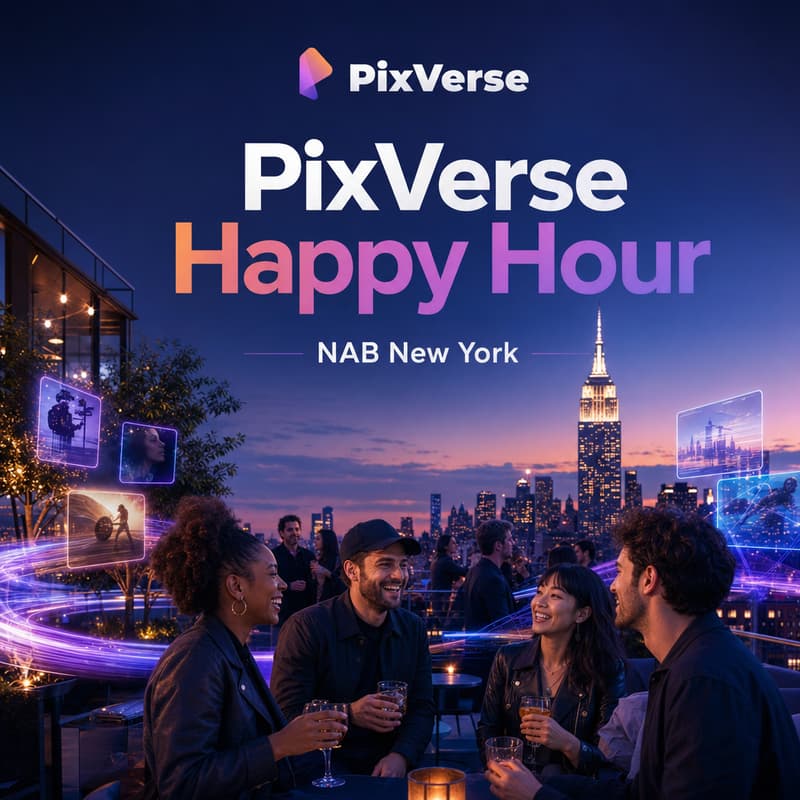Cover Image for Beyond the Frame: A PixVerse Happy Hour