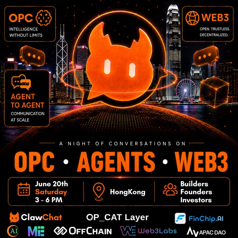 Cover Image for OPC·AGENT·WEB3 Meetup
