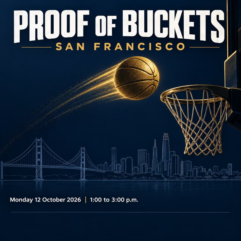 Cover Image for Pickup Basketball Game 🏀 Proof of Buckets ⛹️ ⛹️‍♀️ ⛹️ San Francisco