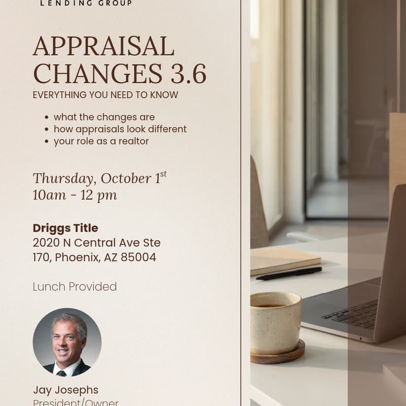 Cover Image for Appraisal Changes 3.6