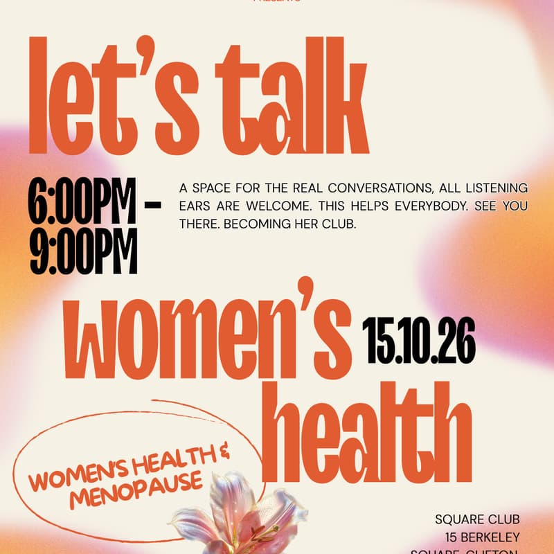 Cover Image for Becoming Her Club: Let's Talk Women's Health