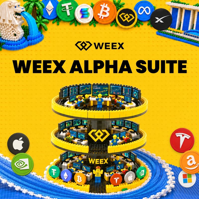 Cover Image for TOKEN2049 Singapore · WEEX Alpha Suite