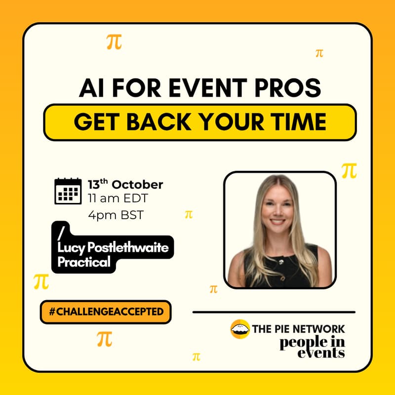 Cover Image for #ChallengeAccepted: AI for Event Pros, Get Back Your Time