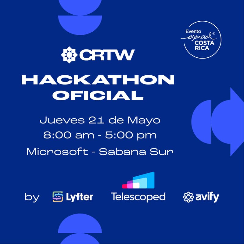 Cover Image for CRTW Hackathon Oficial by Lyfter + Avify + Telescoped