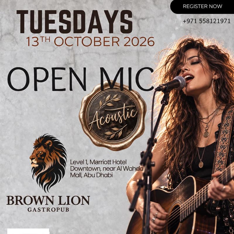 Cover Image for The Brown lion Tuesday Acoustic Mic!