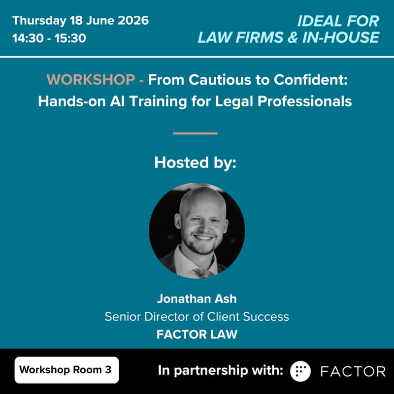 Cover Image for From Cautious to Confident: Hands-on AI Training for Legal Professionals