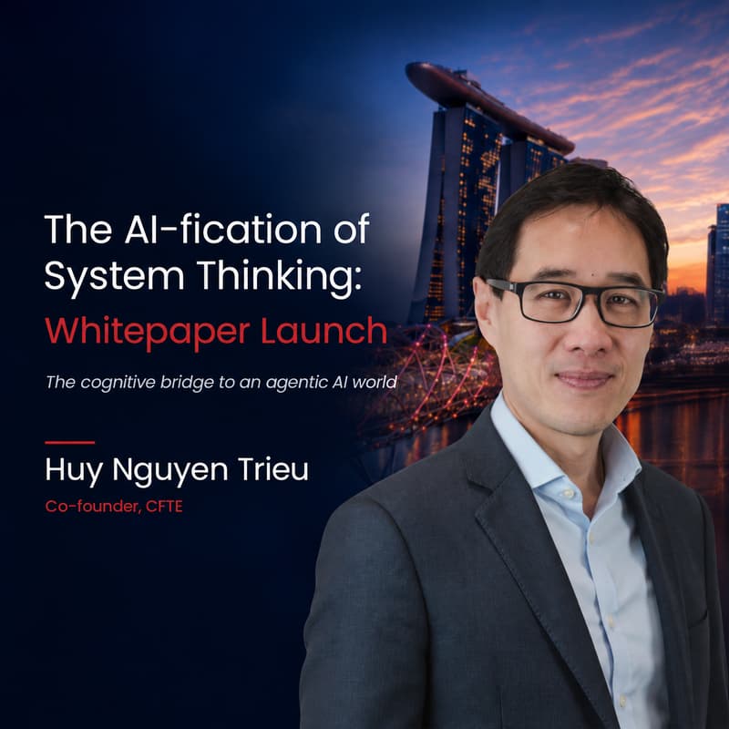 Cover Image for AI-fication of System Thinking Whitepaper launch: The cognitive bridge to an agentic AI world