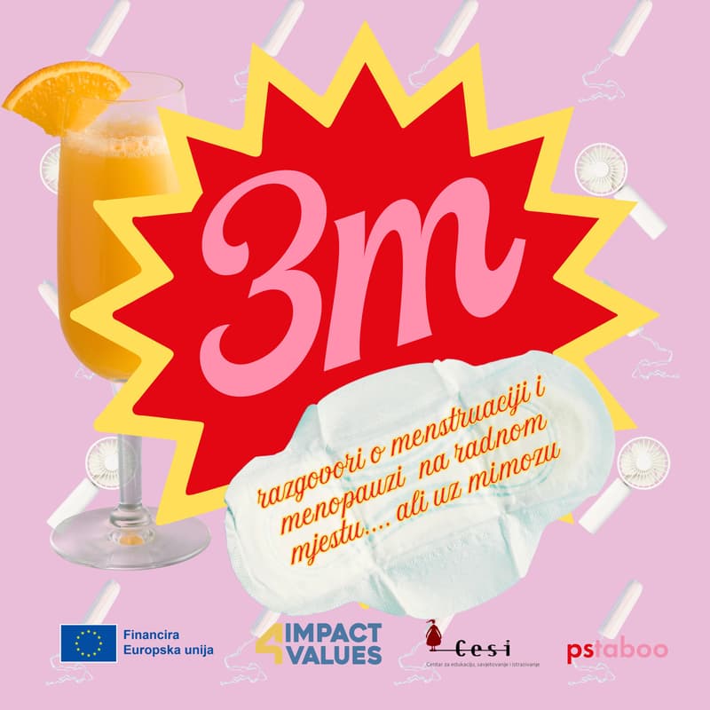Cover Image for 3M - menstruacija, menopauza, mimoza