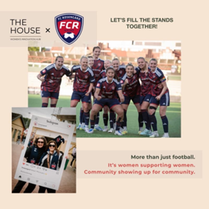 Cover Image for FC Rosengård vs Vittsjö GIK - with The House