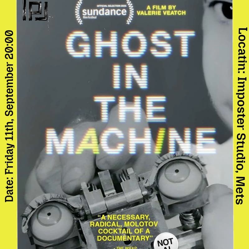 Cover Image for Plateia screens Ghost In The Machine (2026 AI doc)