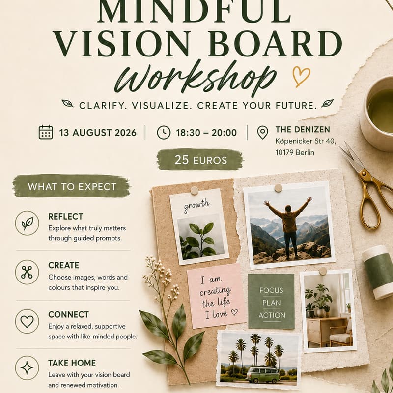Cover Image for Mindful Vision Board Crafting