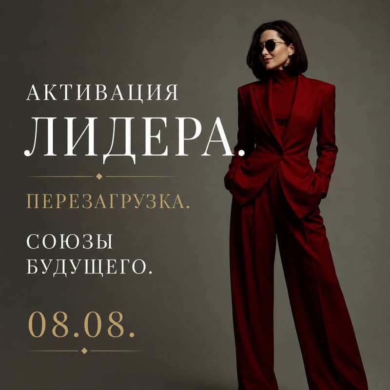 Cover Image for Активация Лидера. Перезагрузка. Союзы будущего