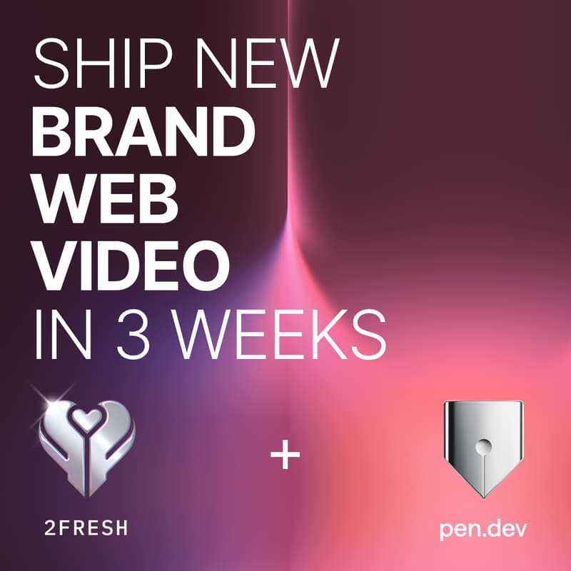 Cover Image for Learn AI workflows to deliver a brand, website and launch video in three weeks: the pen.dev case study