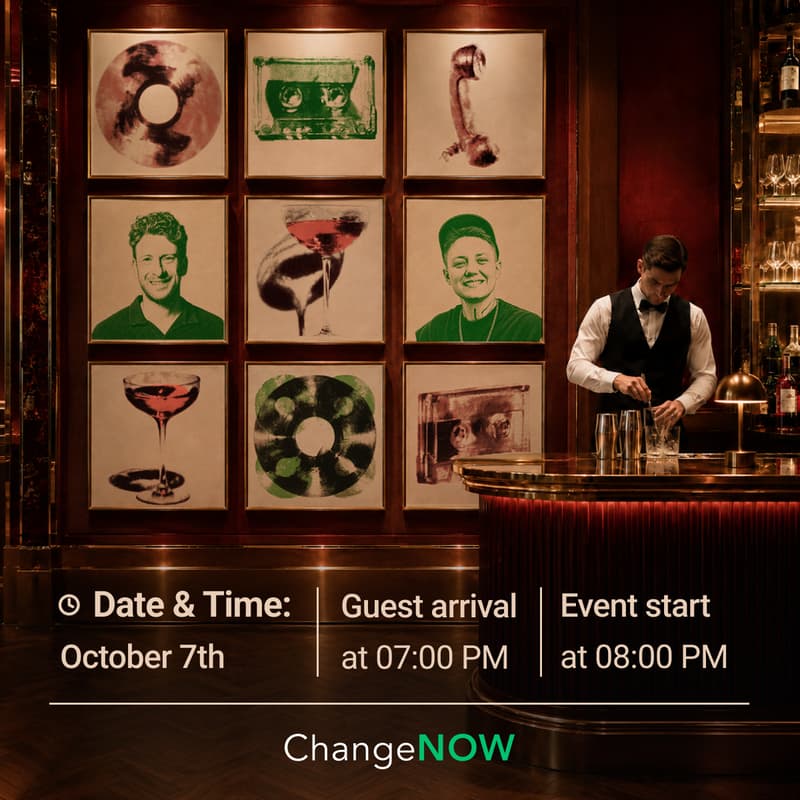 Cover Image for Retrofuture Soiree by ChangeNOW: Singapore Edition