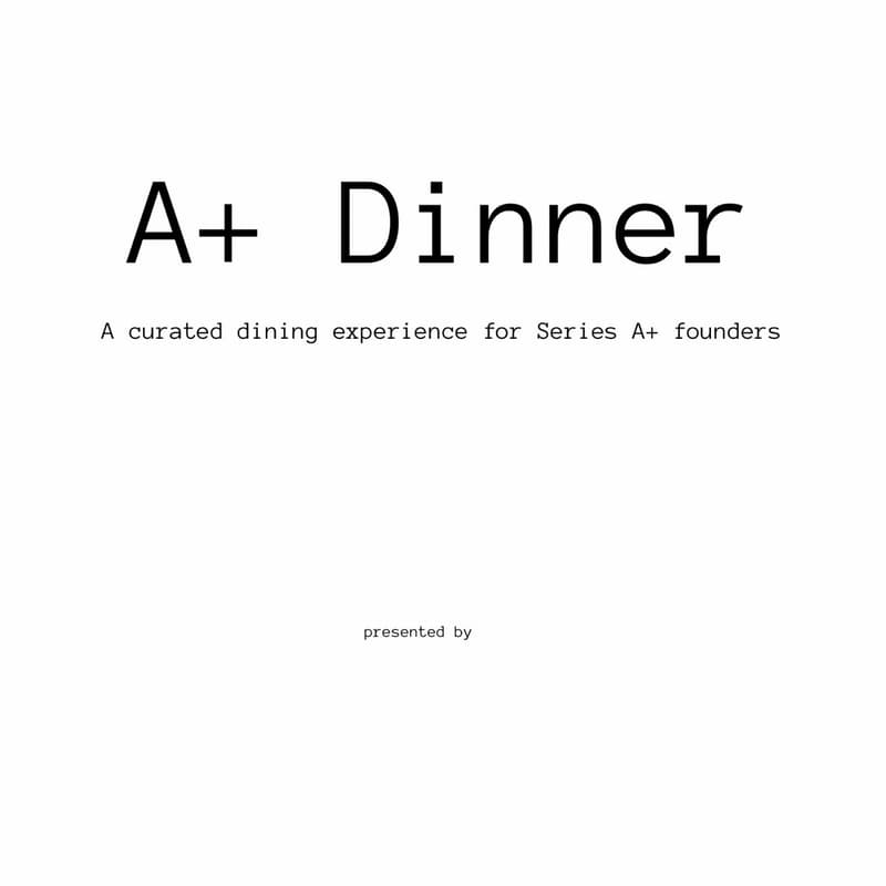 Cover Image for A+ Dinner