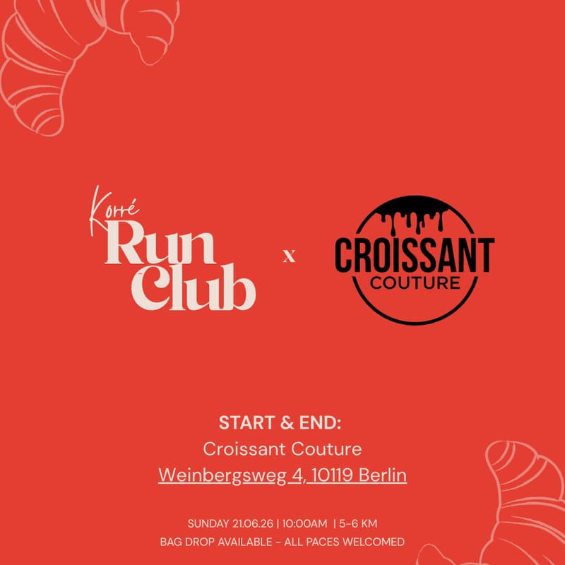 Cover Image for KORRÉ RunClub x Croissant Couture(Women Only)