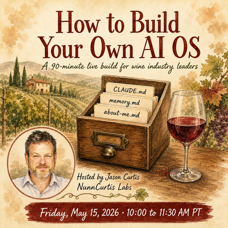 Cover Image for Build Your Own AI OS for Wine Industry Leaders