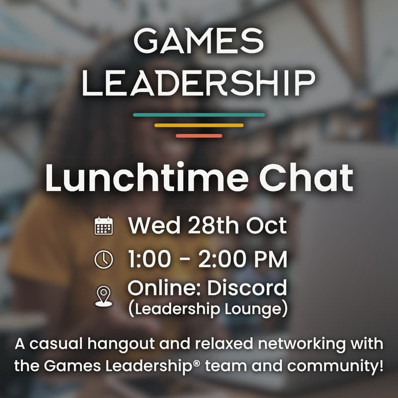 Cover Image for Lunchtime Chat with Games Leadership® (October)