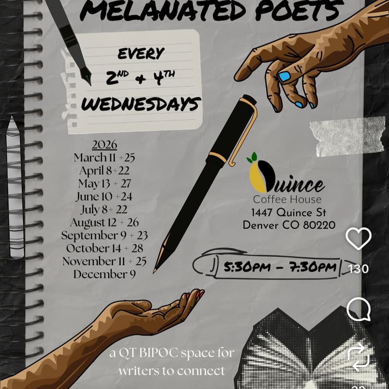 Cover Image for Melanated Poets