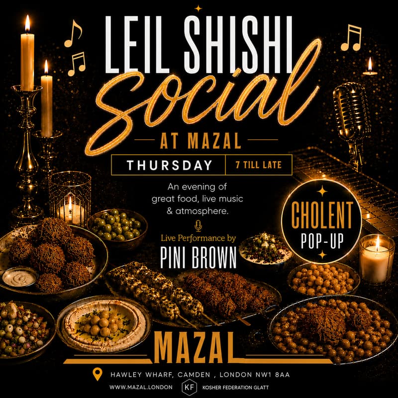 Cover Image for Leil Shishi Social At Mazal