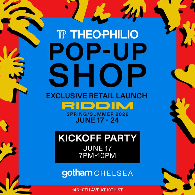 Cover Image for Theophilio Pop-Up Shop Party at Gotham Chelsea