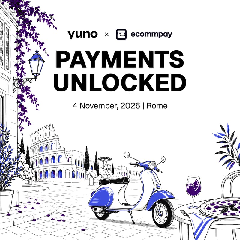 Cover Image for Payments Unlocked: Vespa & dinner experience, hosted by Yuno & Ecommpay