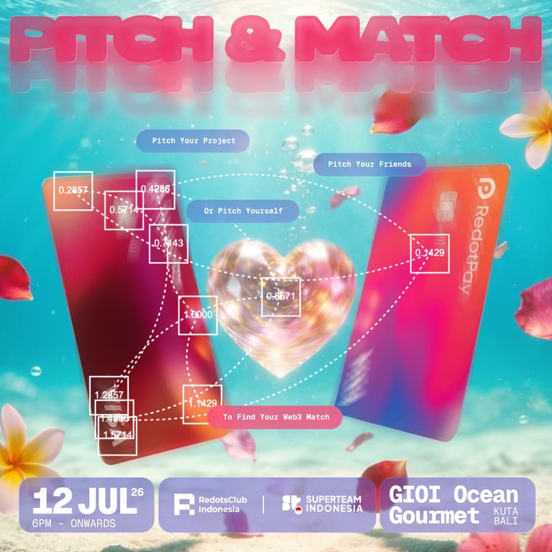 Cover Image for RedotsClub Indonesia: Pitch & Match Bali Edition