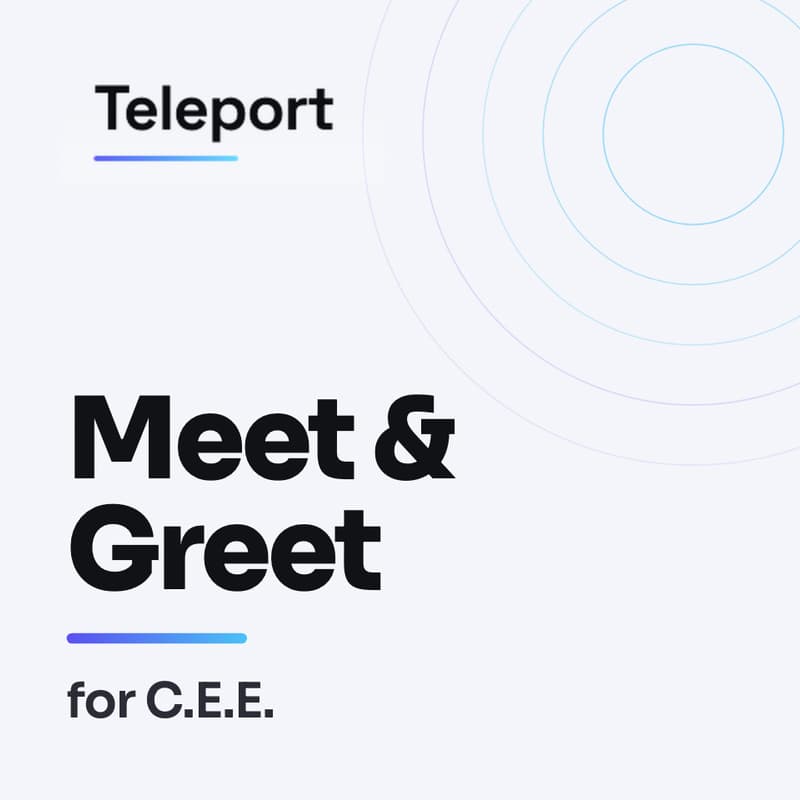 Cover Image for Teleport Meet & Greet Dinner for CEE Founders