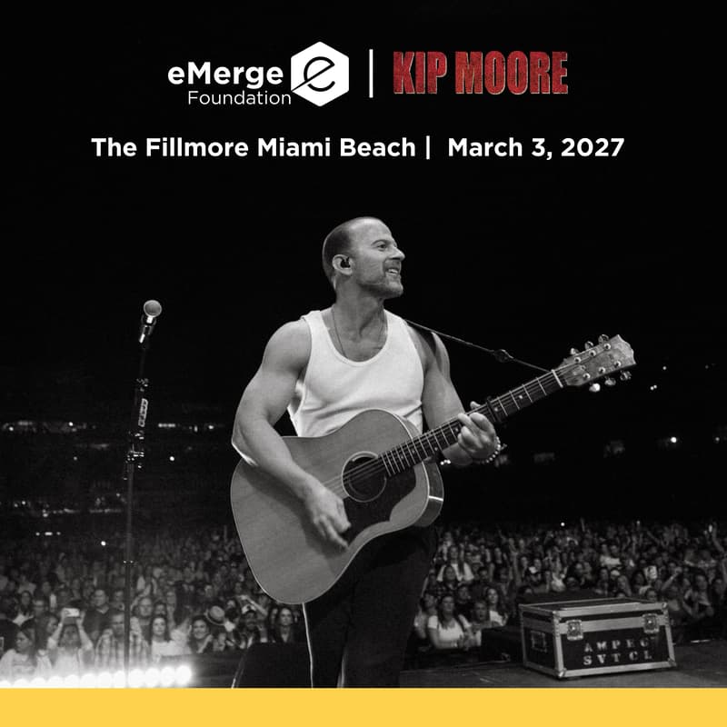 Cover Image for Warrior Family Foundation Benefit Concert featuring Kip Moore (Opening Night of eMerge Americas 2027)