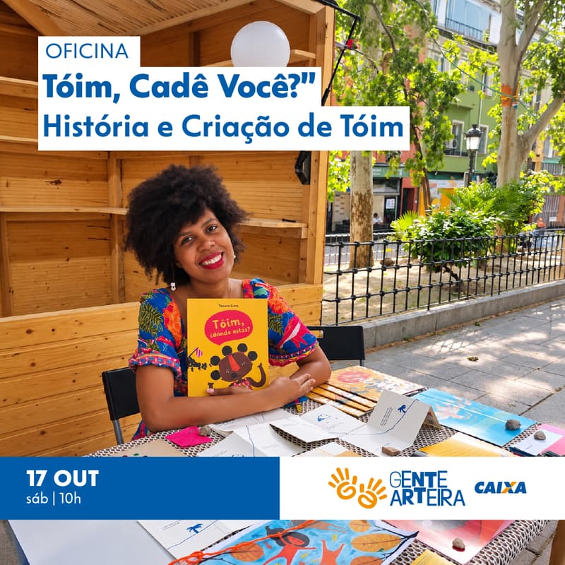 Cover Image for Oficina - “Tóim, Cadê Você?” – História e Criação de Tóim