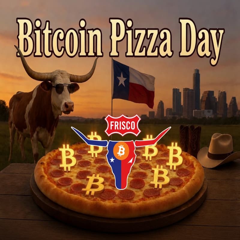 Cover Image for ⚡️Frisco Bitcoin #219 - Bitcoin Pizza Day⚡️