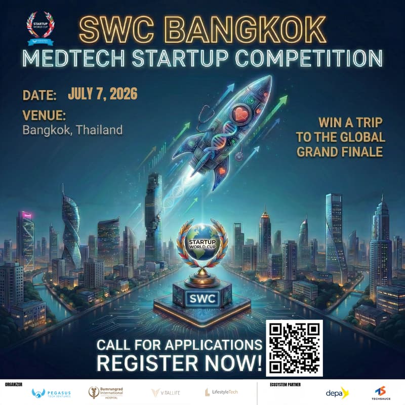 Cover Image for 2026 Startup World Cup (SWC) Bangkok Regional