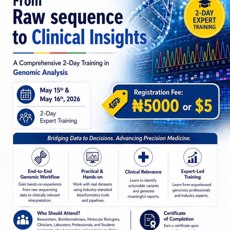 Cover Image for From Raw Sequence to Clinical Insights