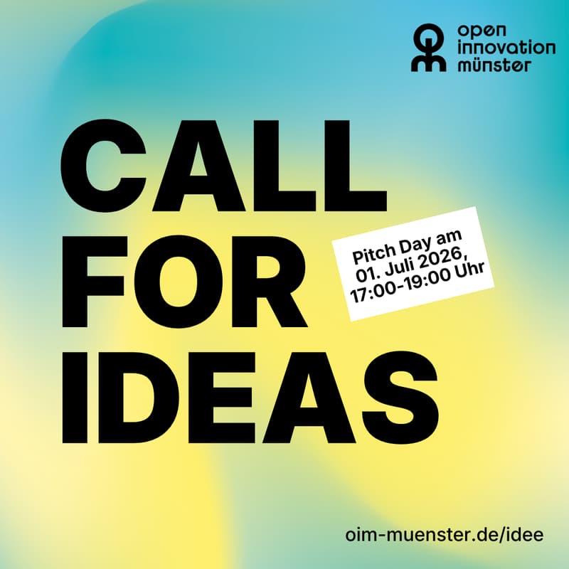 Cover Image for Open Innovation City Münster - Call for Ideas - Finaler Pitch