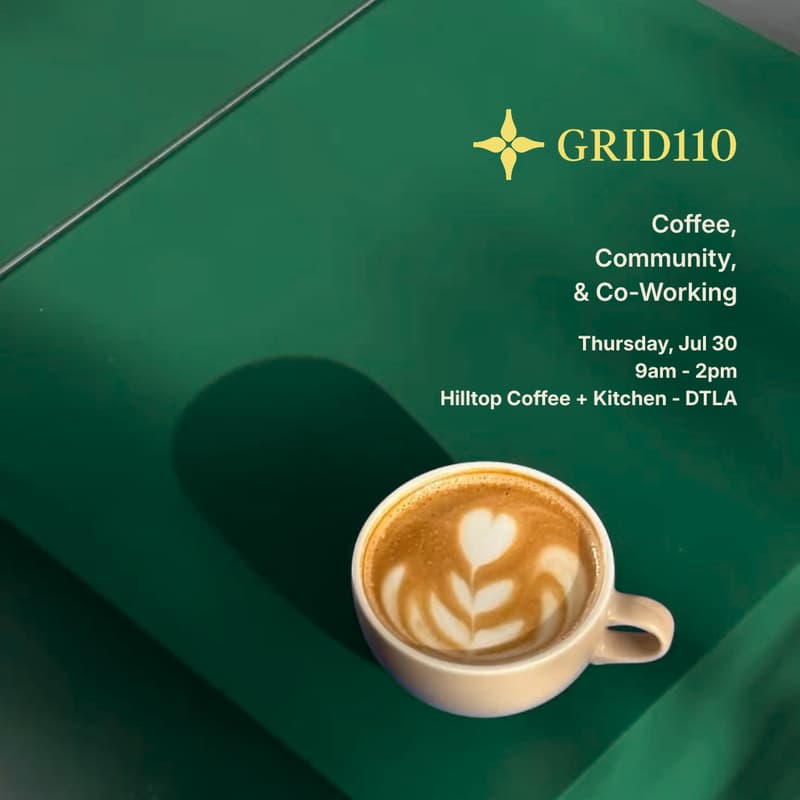 Cover Image for Grid110: Coffee, Community & Co-Working