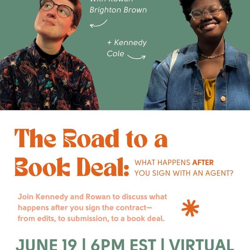 Cover Image for The Road to a Book Deal: What Happens After You Sign with an Agent?