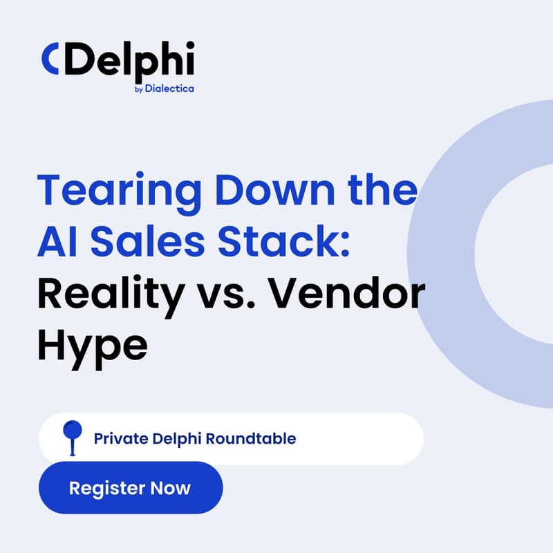 Cover Image for Tearing Down the AI Sales Stack: Reality vs. Vendor Hype
