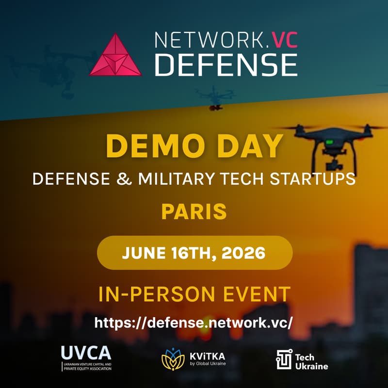 Cover Image for Network VC Defense Demo Day in Paris | In-person event