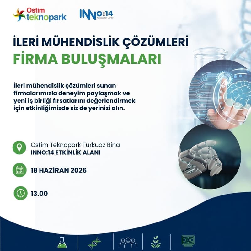 Cover Image for İLERİ MÜHENDİSLİK ÇÖZÜMLERİ | FİRMA BULUŞMALARI