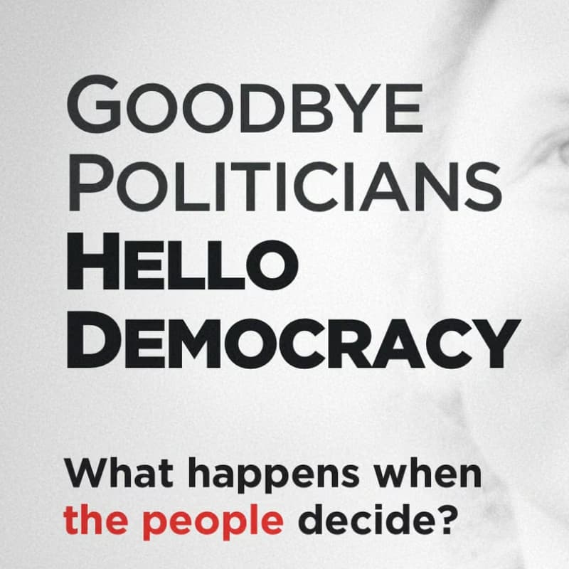 Cover Image for Goodbye Politicians, Hello Democracy Film Screening