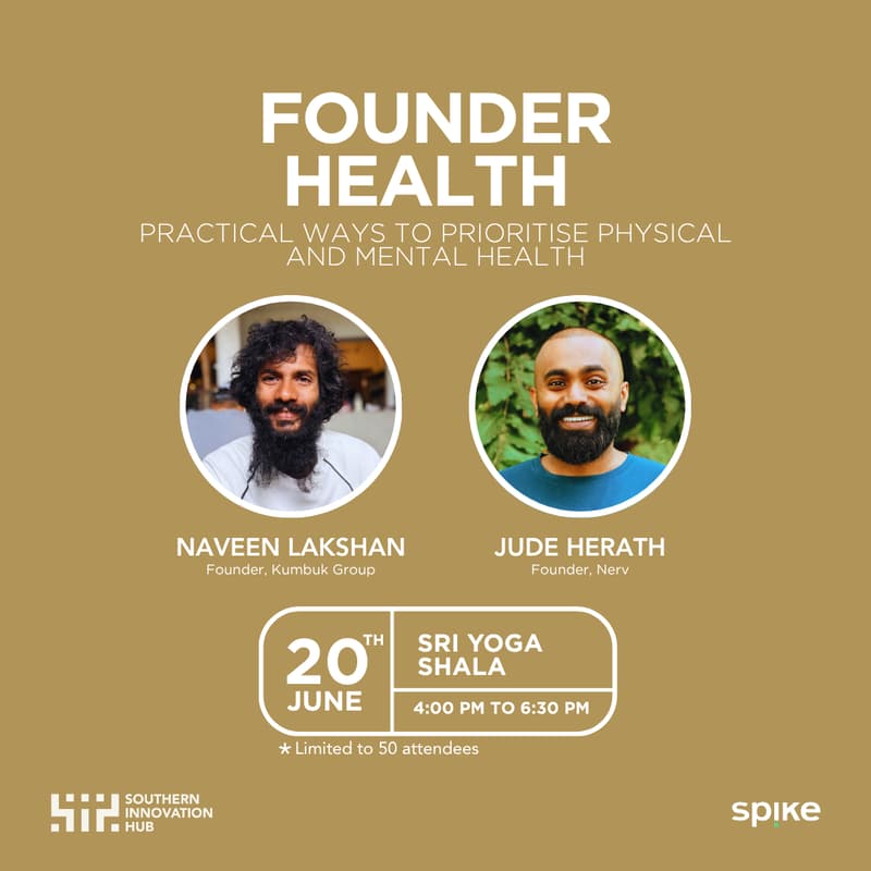 Cover Image for Let's talk: Founder Health