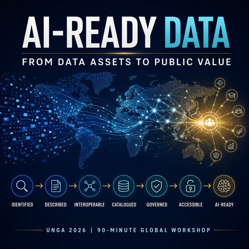 Cover Image for AI-Ready Data: From Public Data to Public Value (UNGA)