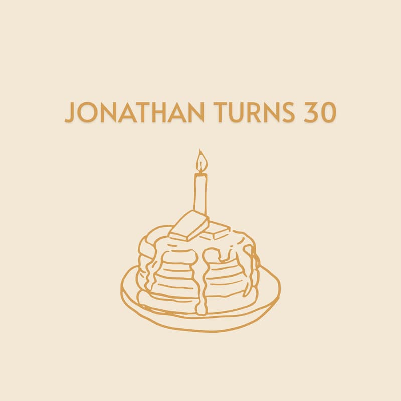 Cover Image for Jonathan's SURPRISE 30th Brunch Party
