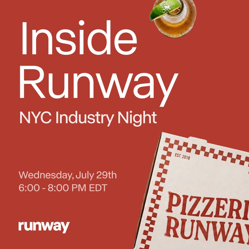 Cover Image for Inside Runway: NYC Industry Night