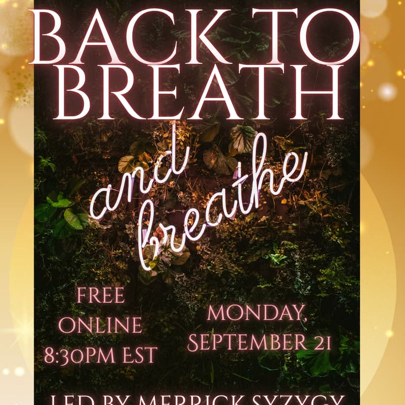 Cover Image for Back to Breath with SYZYGY