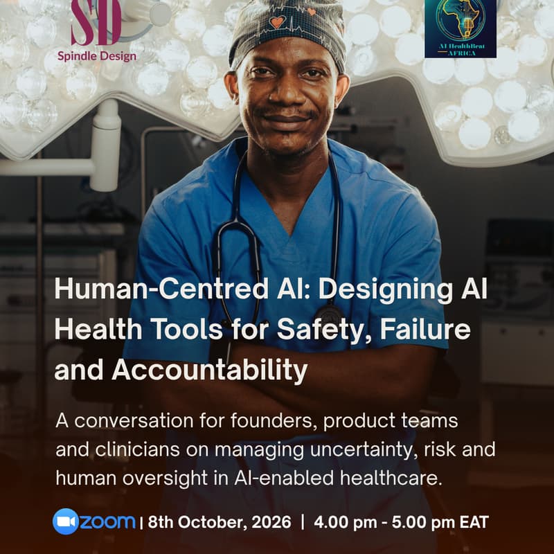 Cover Image for Human-Centred AI: Designing AI Health Tools for Safety, Failure and Accountability