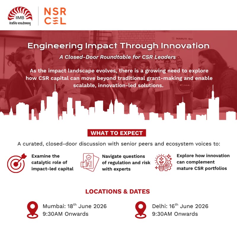 Cover Image for Engineering Impact through Innovation | CSR Roundtable | Mumbai